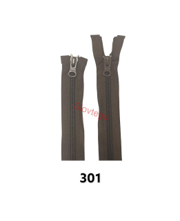Zips špirálový No.6X; 6,4mm deliteľný 2 jazdce 50cm; 301