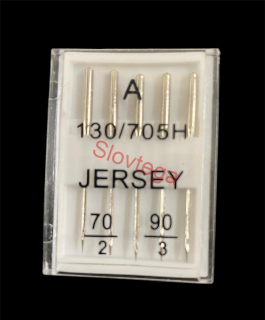 Strojové ihly Jersey Mix 70; 80