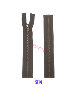 Zips kovový No.5 staromosadzný 6mm, 35cm, 304